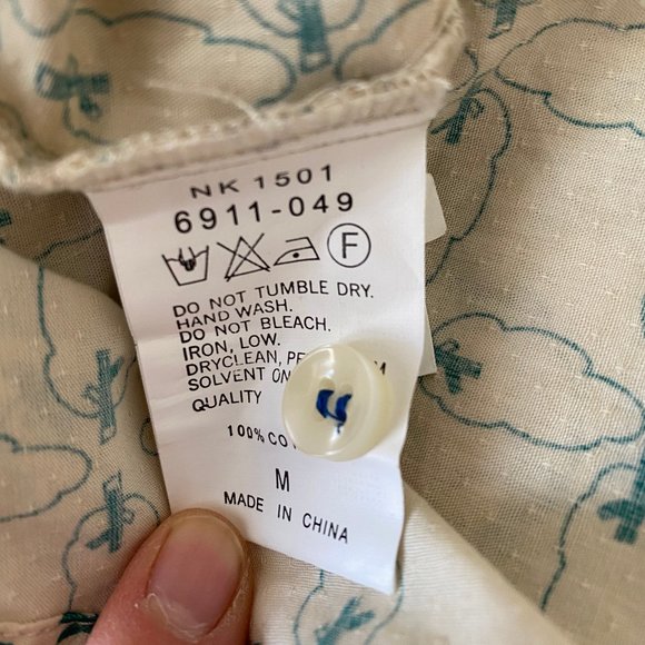 Pou Dou Dou Tree Pattern Blouse - Picture 9 of 9